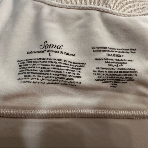 Soma Unlined and No Wire Bra - Picture 6 of 6